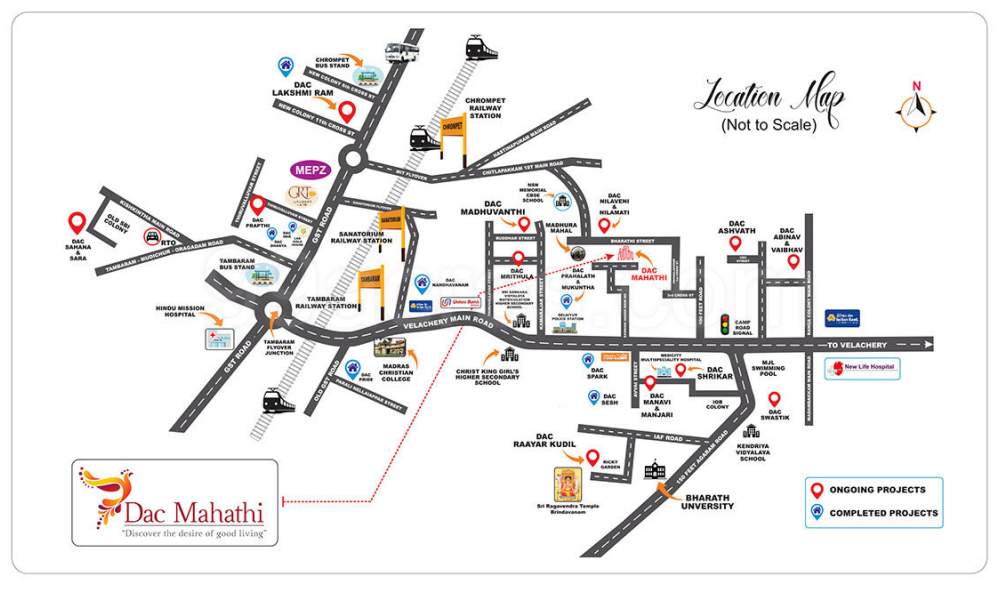  mahathi Location Plan