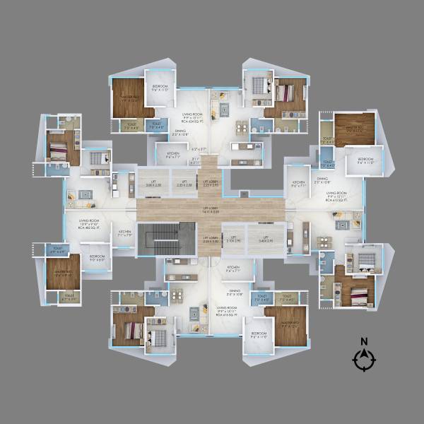  arcenciel Arcenciel Phase 1 Cluster Plan