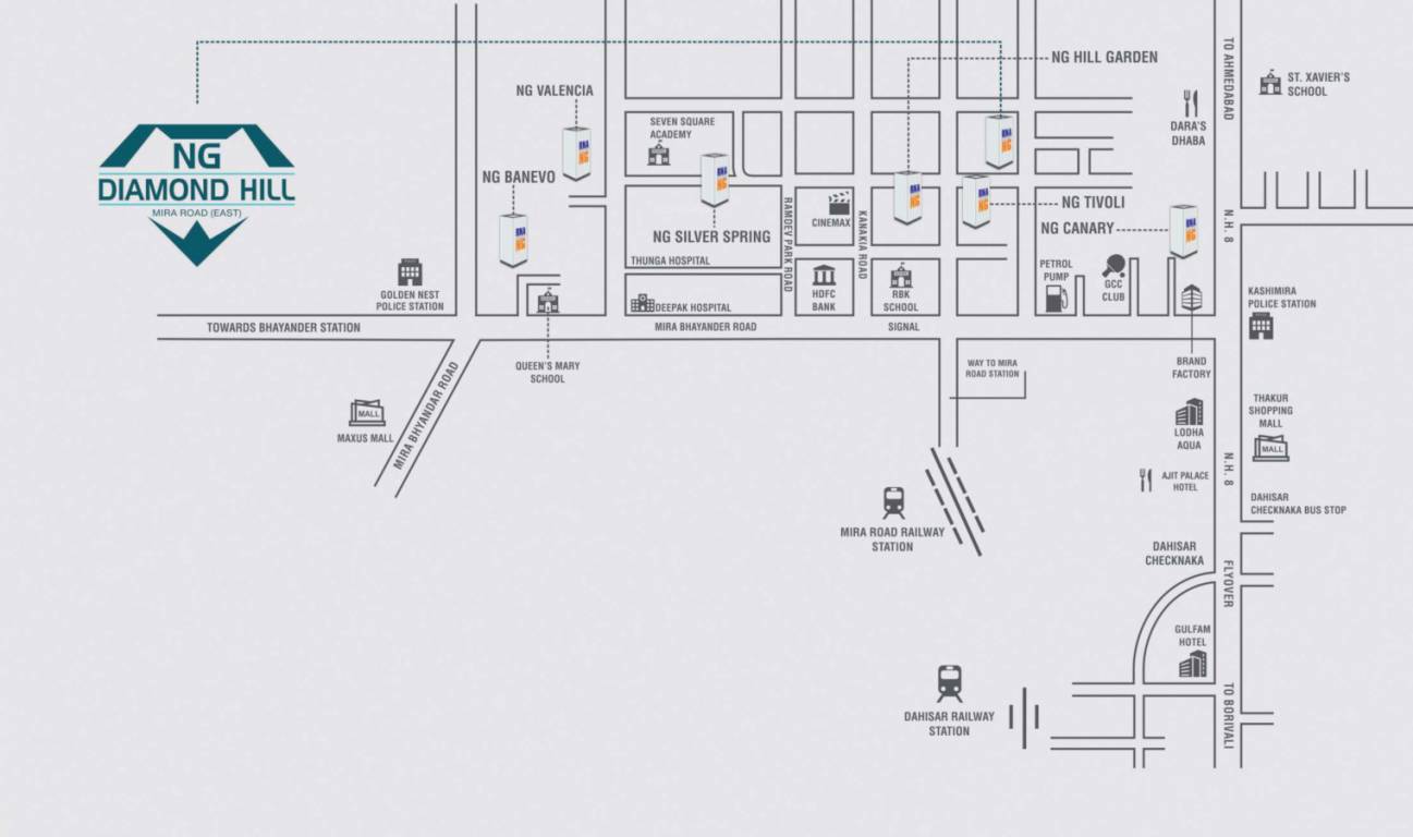  n g diamond hill d phase ii Location Plan