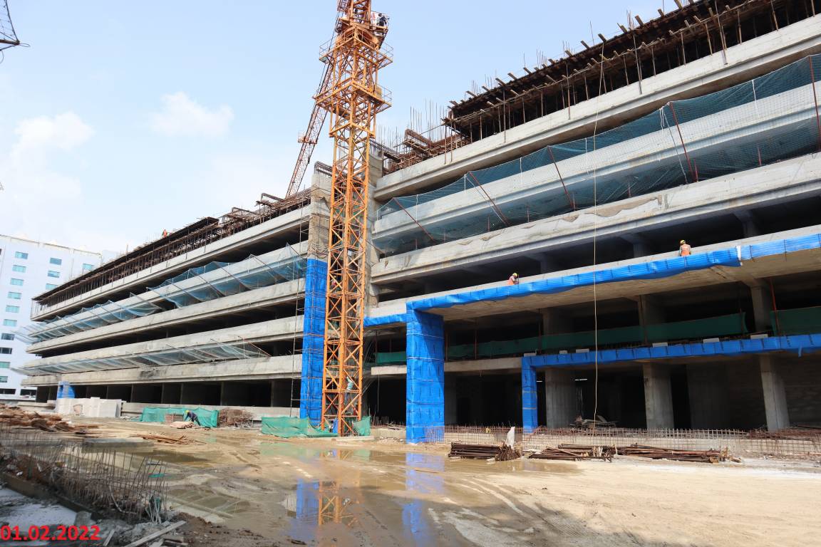  altezza Block 1 Construction Status Feb 22