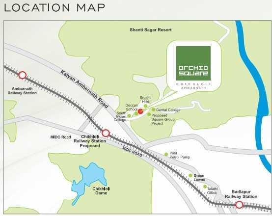  orchid square phase 4 Location Plan