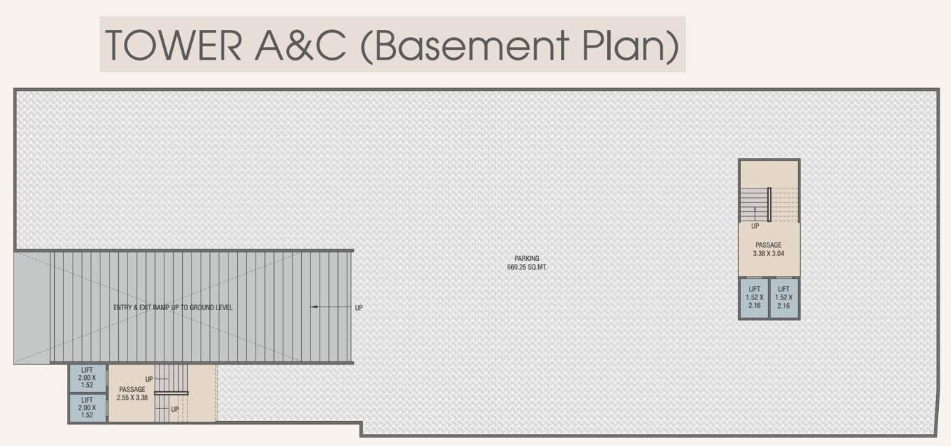  bliss Tower A Cluster Plan