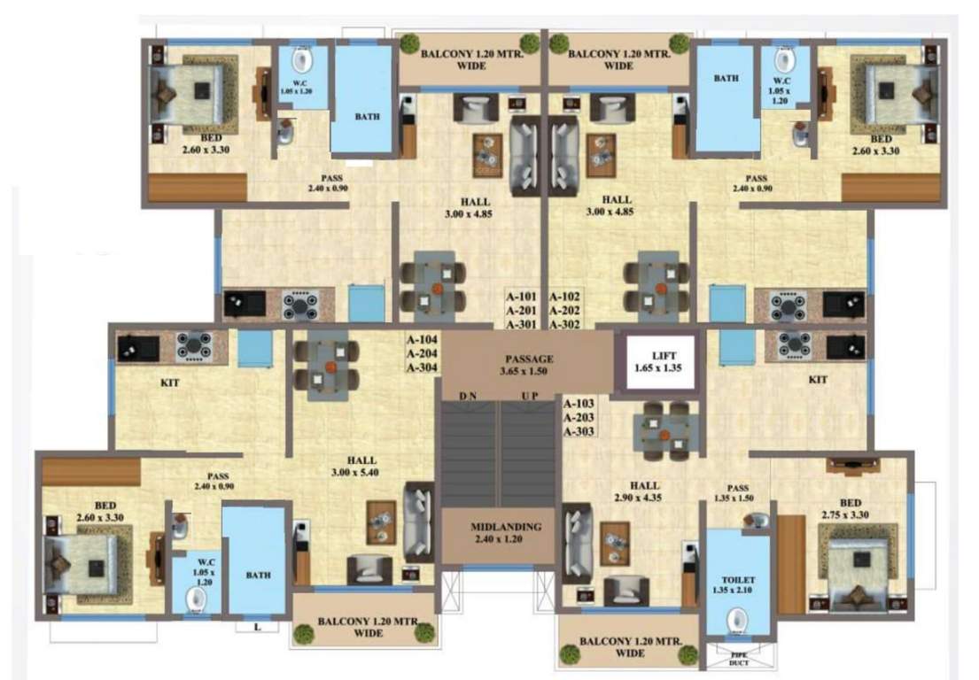  residency phase 1 Chintamani Residency Phase 1 Cluster Plan