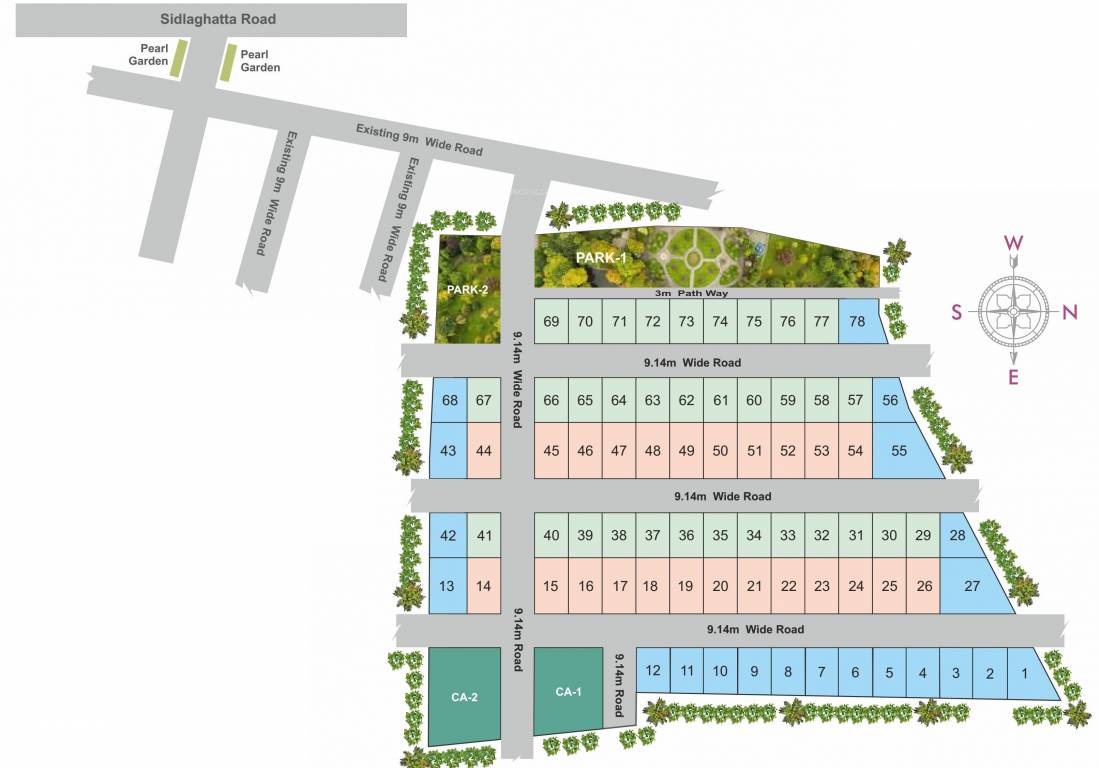  sai enclave Images for layoutPlan