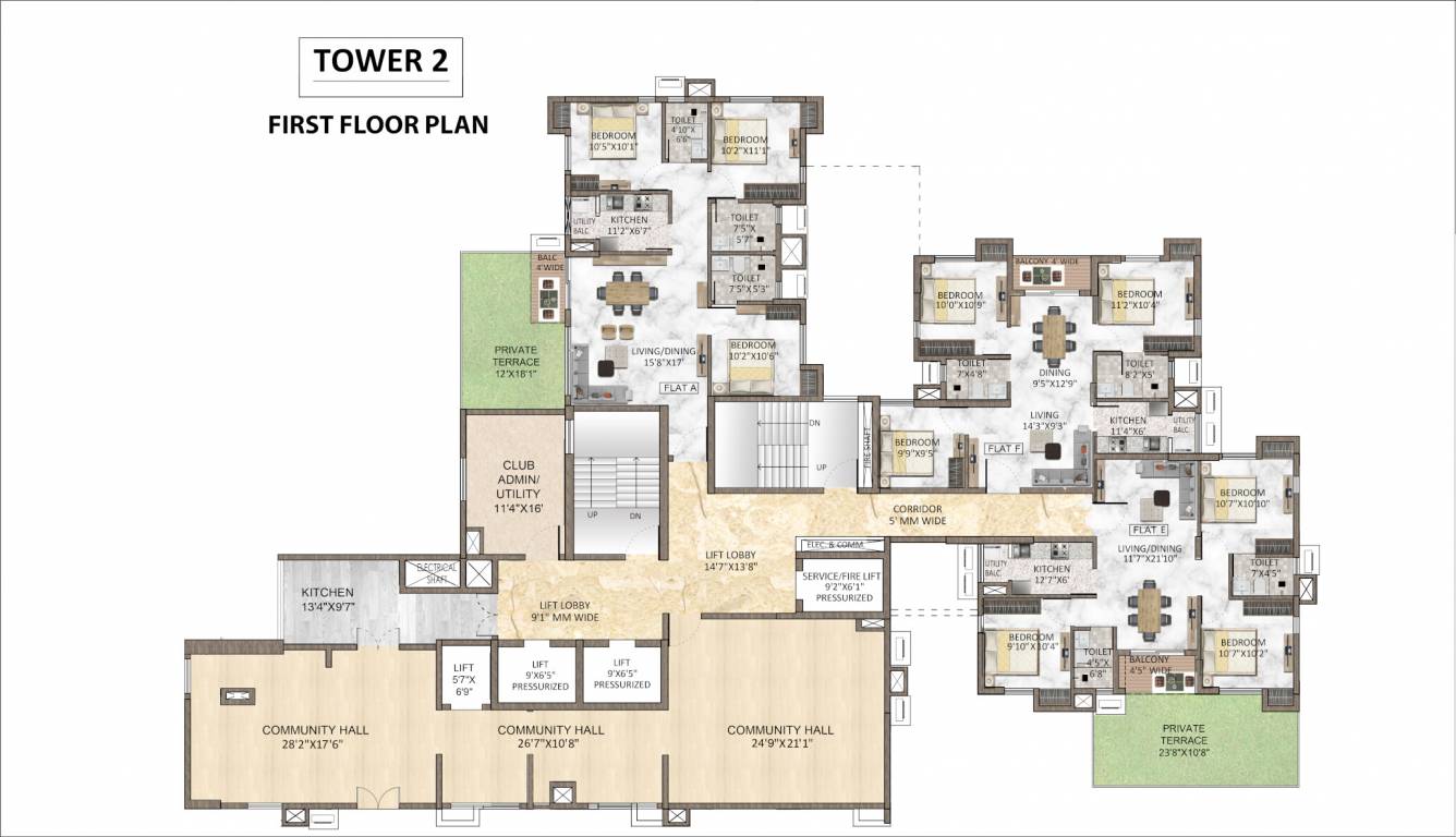  pranaya phase i & ii Cluster Plan