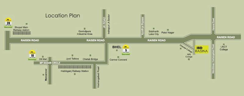  raisina phase iv Location Plan