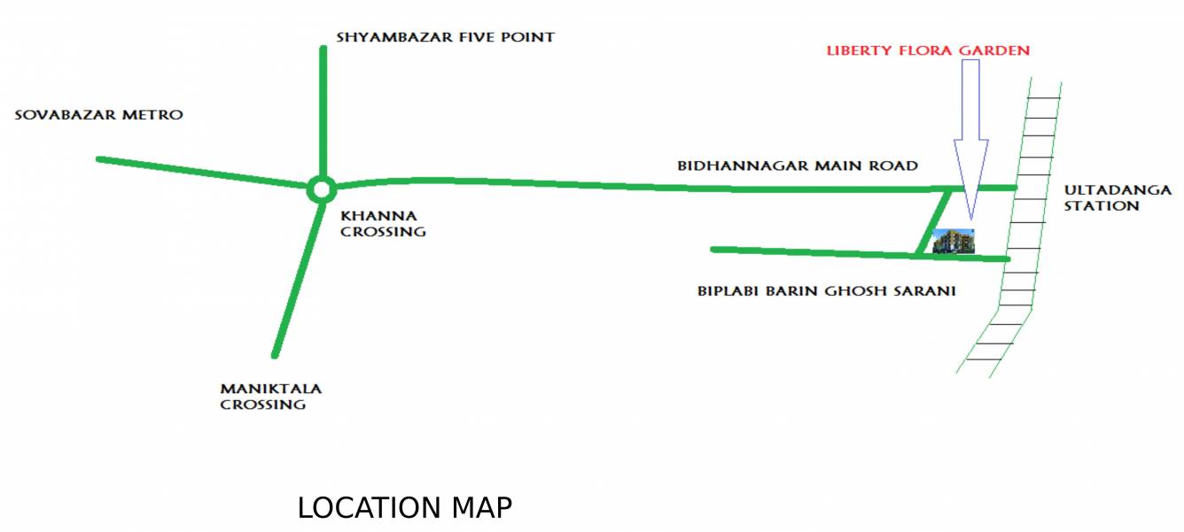  flora garden Location Plan