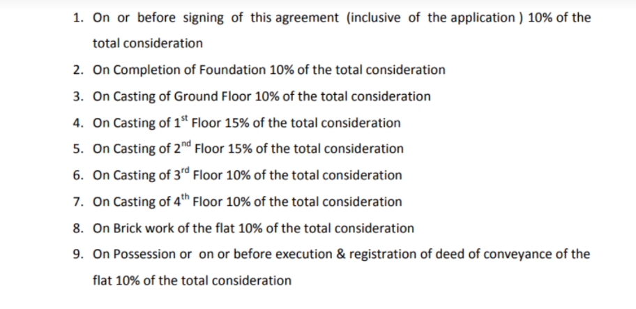 flora-garden Time Linked Payment (TLP) Payment Plan
