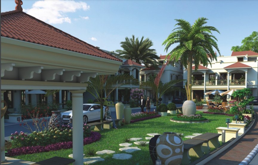  sparsh villa Landscape Garden and Tree Planting