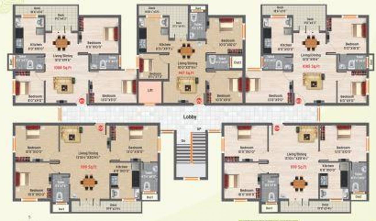 elegance Elegance Cluster Plan