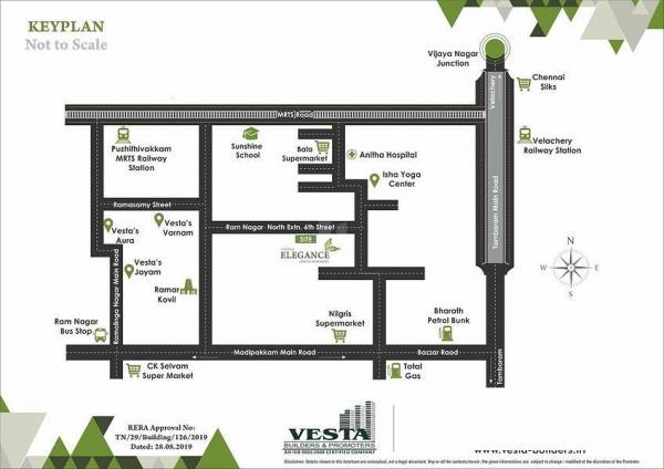 locationPlan of Vesta Elegance