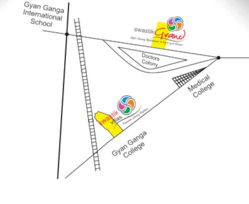  swastik villas phase ii Location Plan