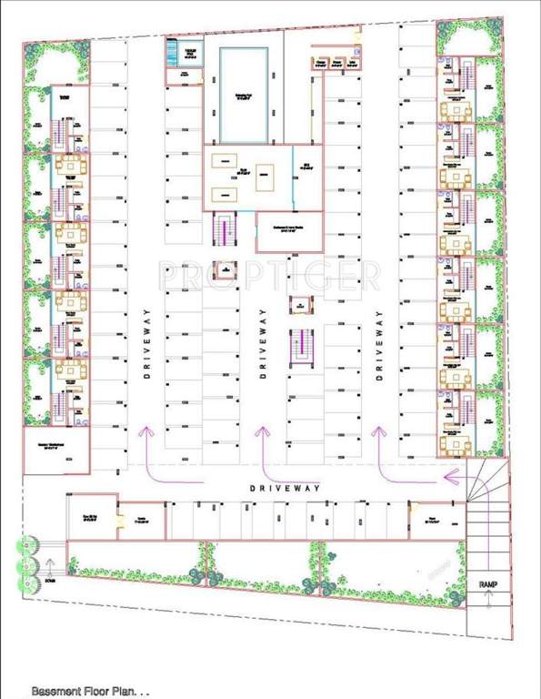  sai poorna high end Images for Cluster Plan of Srinivasa Sai Poorna High End