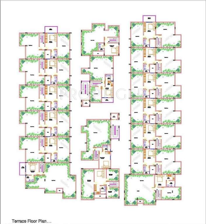  sai poorna high end Images for Cluster Plan of Srinivasa Sai Poorna High End