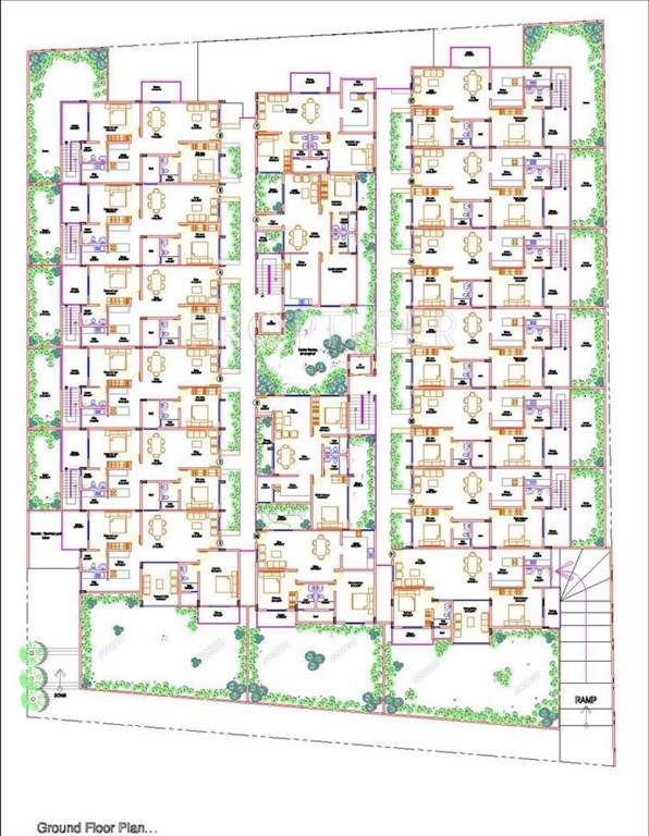  sai poorna high end Images for Cluster Plan of Srinivasa Sai Poorna High End