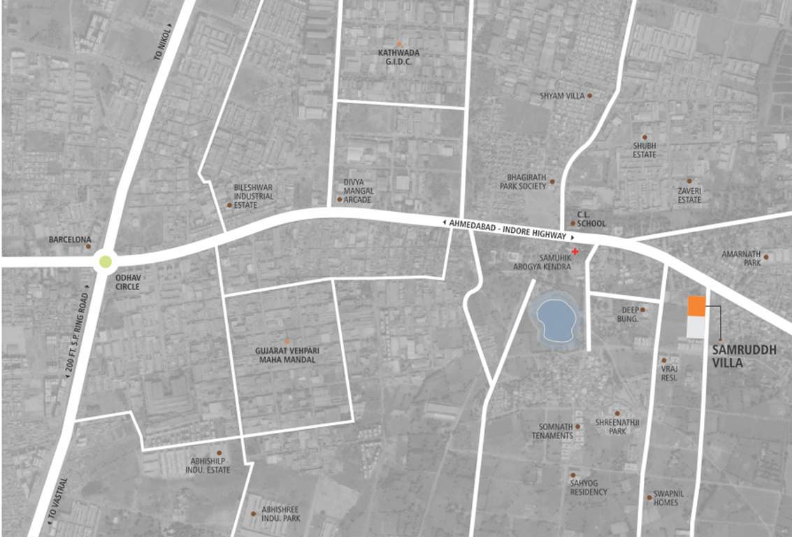  samruddh villa Images for locationPlan