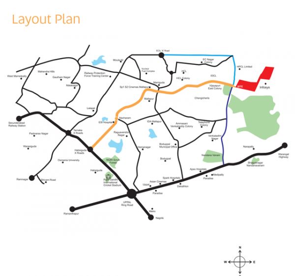  east-side Location Plan