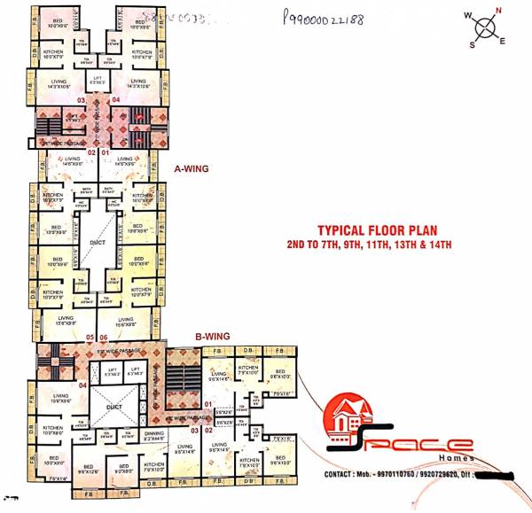  homes Majesty Cluster Plan