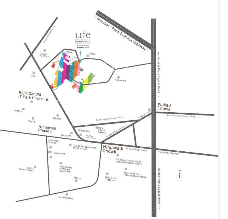  life republic sector r 17 b 17 b avenue nora Location Plan