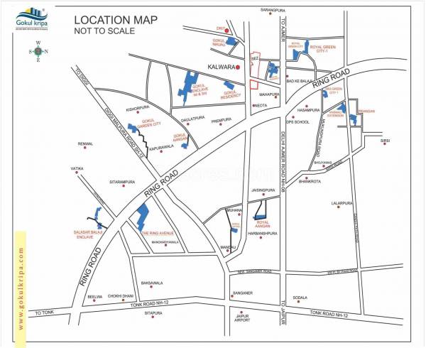  nikunj Location Plan