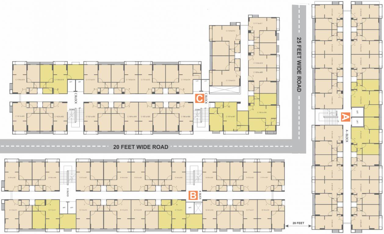  omshanti raj niwas Layout Plan