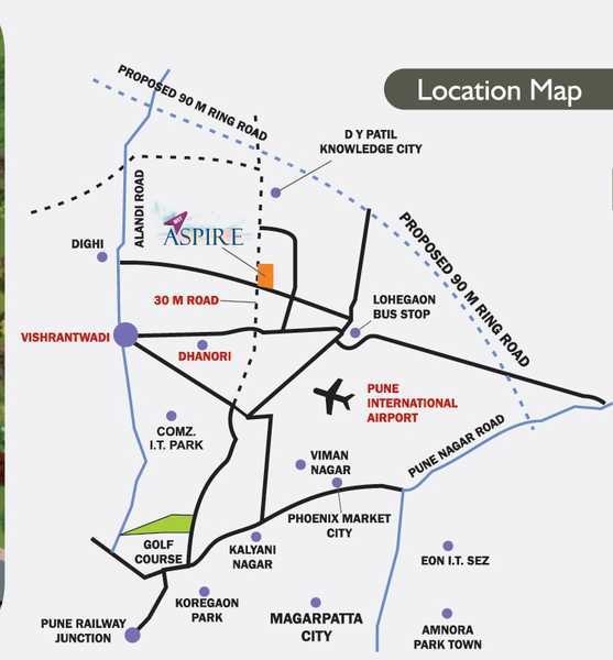  aspire Location Plan