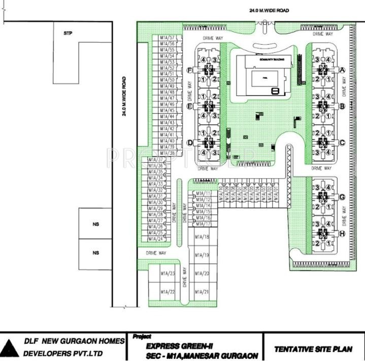 express greens Images for Layout Plan of DLF Express Greens