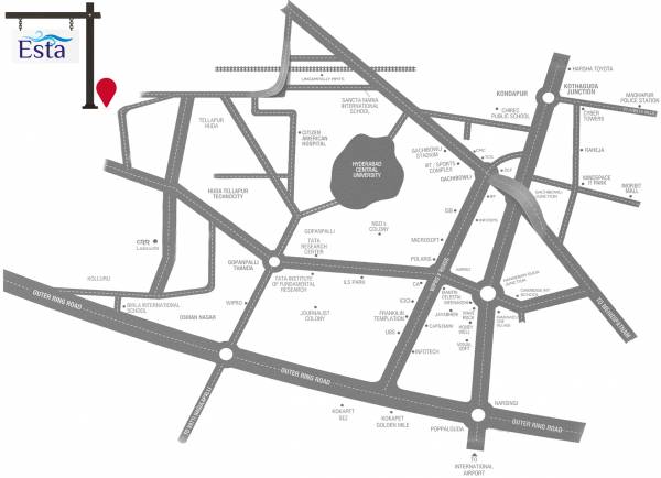  esta-d-block Location Plan