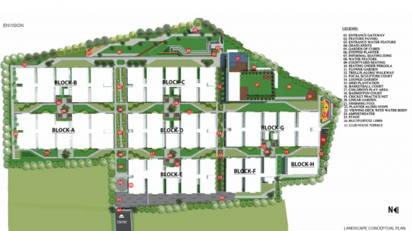  gardenia Layout Plan