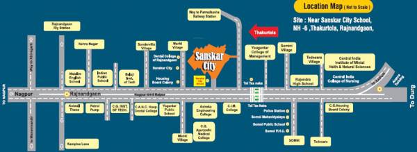  sanskar-city Images for locationPlan