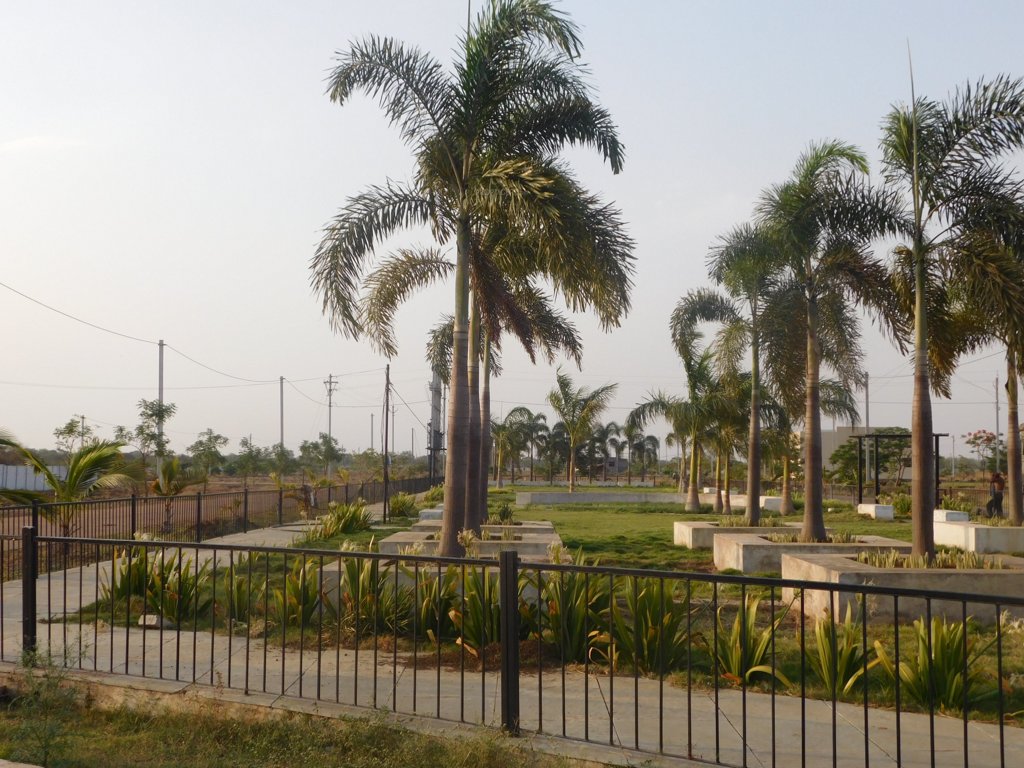  sanskar city Landscape Garden and Tree Planting