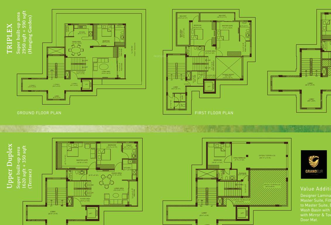 grandeur phase ii Cluster Plan