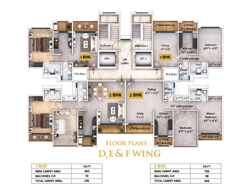  greens  Dummy Tower 1 Cluster Plan