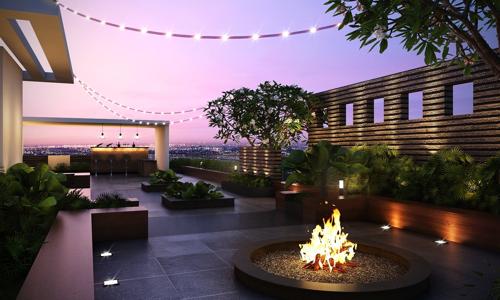  keerthi-sunrise Terrace Garden