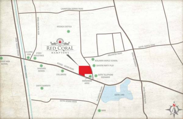 Location Plan red-coral-hamptons Location Plan