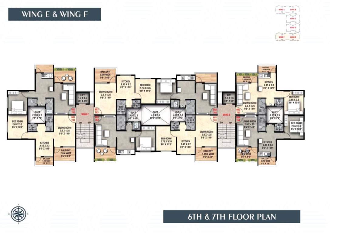  mittal park Group Housing Cluster Plan