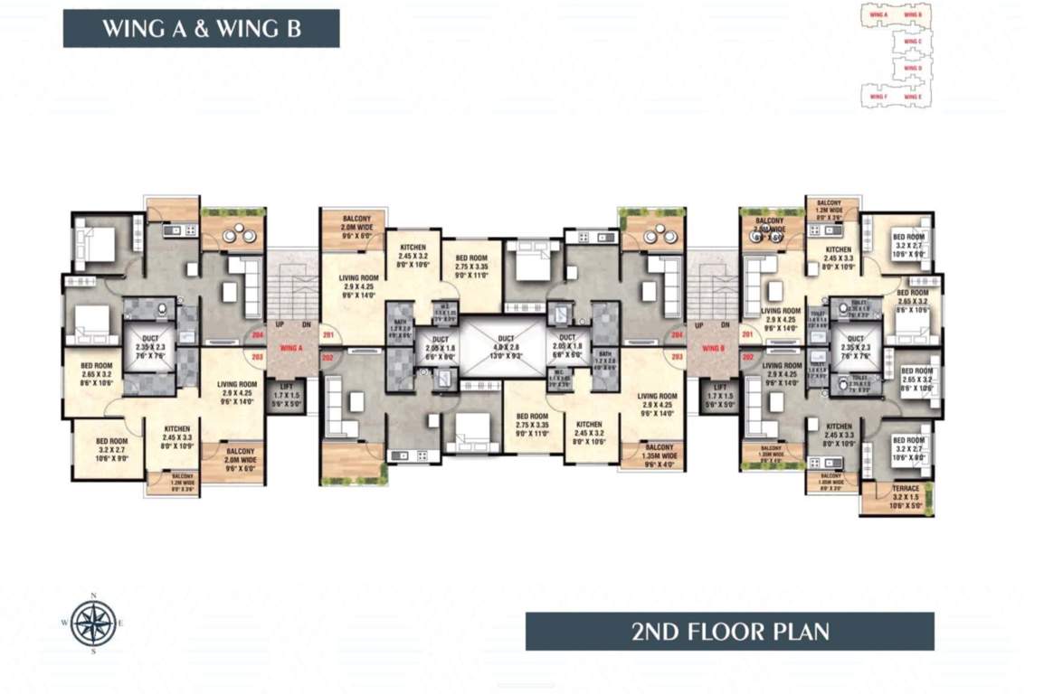  mittal park Group Housing Cluster Plan