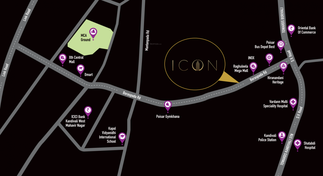  icon Location Plan