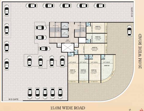 sapphire Tejas Sapphire Cluster Plan for ground Floor