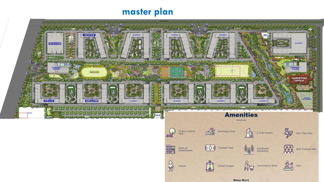  gallium at brigade el dorado Master Plan