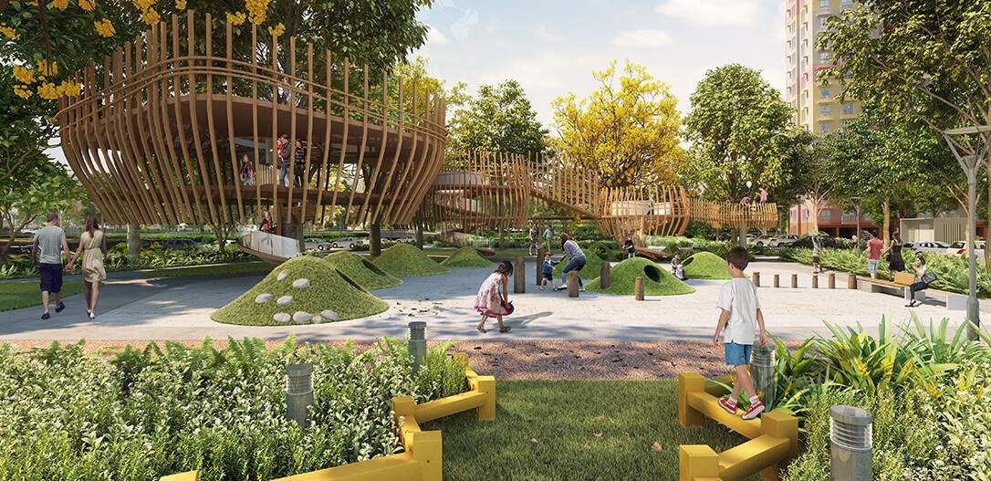  gallium at brigade el dorado Landscape Garden and Tree Planting