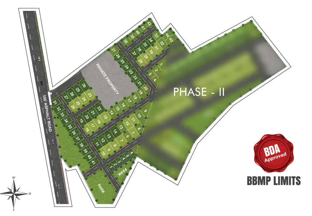  forest view Layout Plan