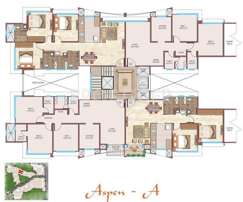 Images for Cluster Plan of Rajhans Kshitij