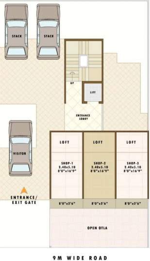  villa Layout Plan