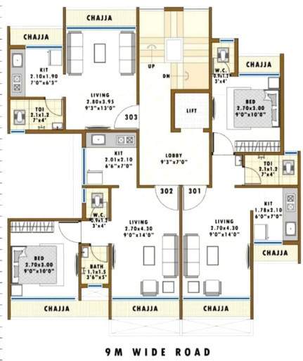  villa Layout Plan