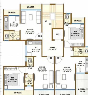  villa Layout Plan