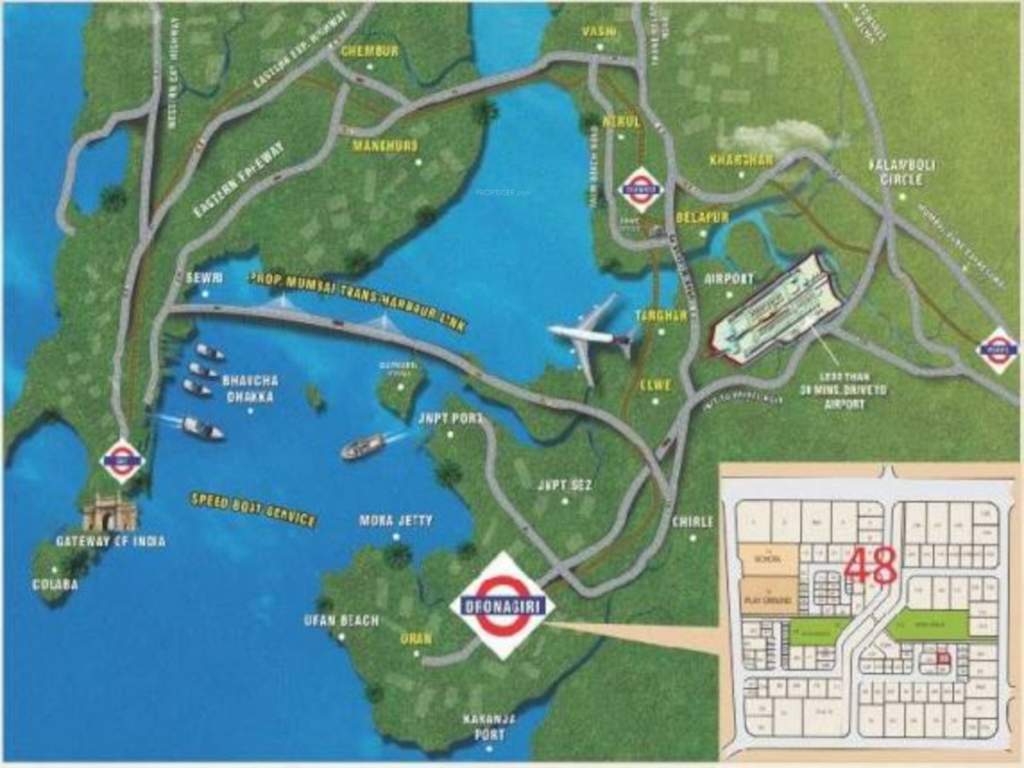  villa Location Plan