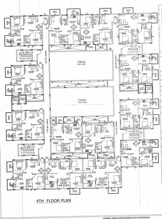 na central heights Na Central Heights Cluster Plan For 4th Floor