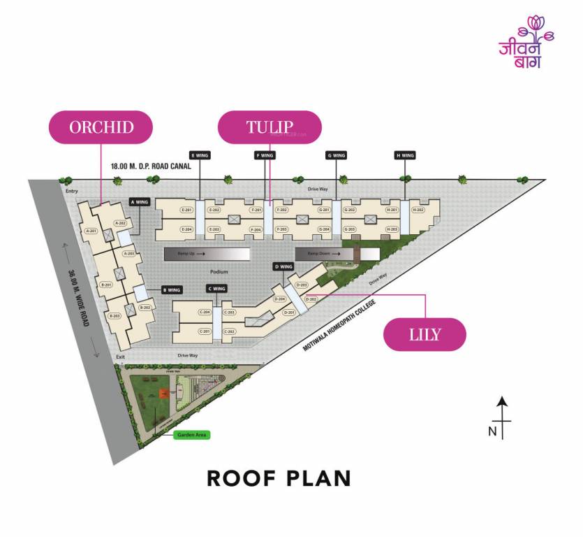  jeevan baug Layout Plan