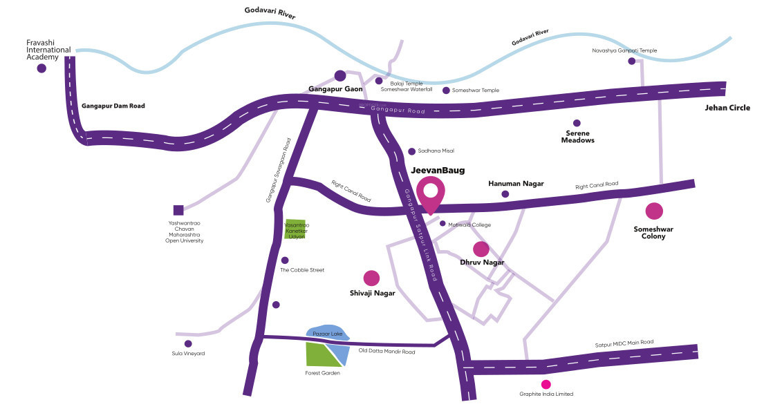  jeevan baug Location Plan